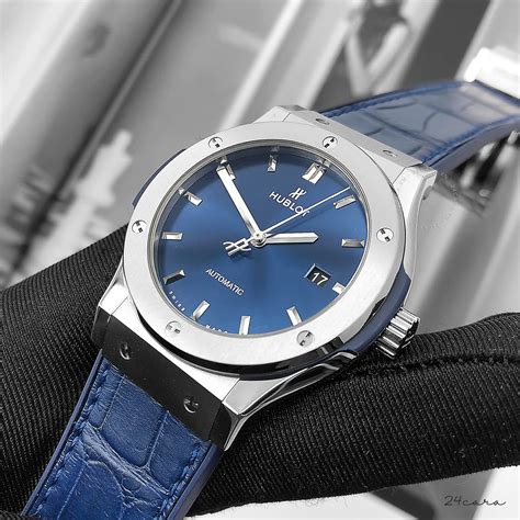 hublot classic fusion blue 42mm|hublot classic fusion 42mm review.